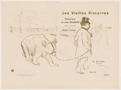 A régi történetek: Borító – Frontispiece alkotó: Henri de Toulouse-Lautrec