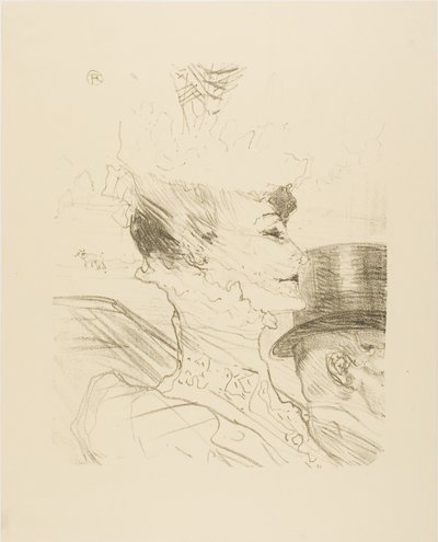 Louise Balthy, a Treize Litográfiáktól alkotó: Henri de Toulouse-Lautrec