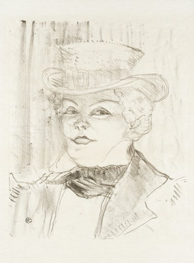 Madame Réjane alkotó: Henri de Toulouse-Lautrec