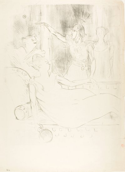 Madame Simon-Girard, Brewer and Guy a La belle Hélène-ben alkotó: Henri de Toulouse-Lautrec