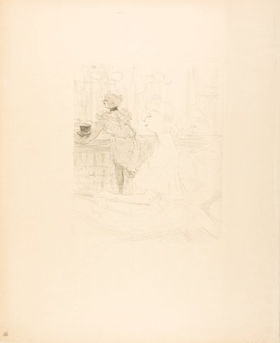 Leconte kisasszony alkotó: Henri de Toulouse-Lautrec