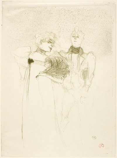 Mademoiselle Lender, a Madam Sátánban alkotó: Henri de Toulouse-Lautrec