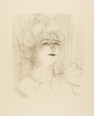 Marie-Louise Marsy, a Treize Litográfiáktól alkotó: Henri de Toulouse-Lautrec