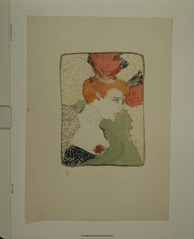 Melle Lender mellszobra alkotó: Henri de Toulouse-Lautrec