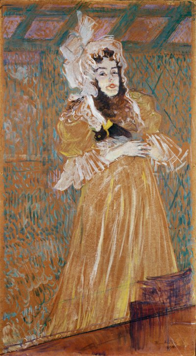 Miss May Belfort, Entertainerin von Henri de Toulouse-Lautrec