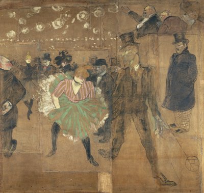 Táblák a hut de la Goulue -hoz, a párizsi Foire du Trône -ben alkotó: Henri de Toulouse-Lautrec
