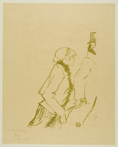 Szegény Street-Walker! alkotó: Henri de Toulouse-Lautrec
