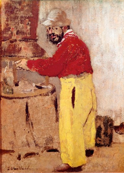 Henry of Toulouse Lautrec festő portréja alkotó: Henri de Toulouse Lautrec