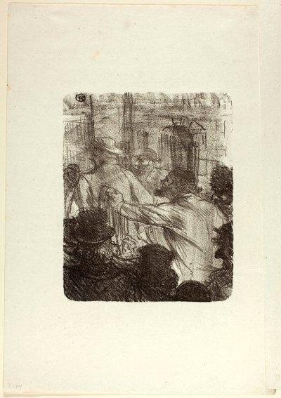 Textilpiac, Krakkó, az Au Pied du Sinaï-tól alkotó: Henri de Toulouse-Lautrec