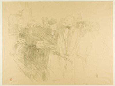 Az Arton-per, Ribot bizonyítékot szolgáltat (második lemez) alkotó: Henri de Toulouse-Lautrec