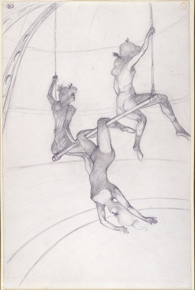 Das fliegende Trapez von Henri de Toulouse Lautrec