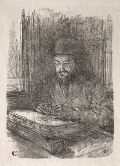 A jó litográfus alkotó: Henri de Toulouse-Lautrec