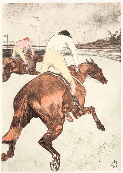 A Jockey alkotó: Henri de Toulouse Lautrec