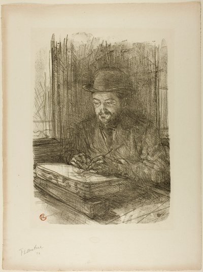 A metsző mester, Adolphe Albert alkotó: Henri de Toulouse-Lautrec