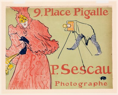 Sescau fényképész alkotó: Henri de Toulouse-Lautrec