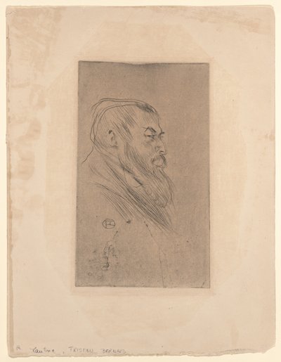 Tristan Bernard alkotó: Henri de Toulouse-Lautrec
