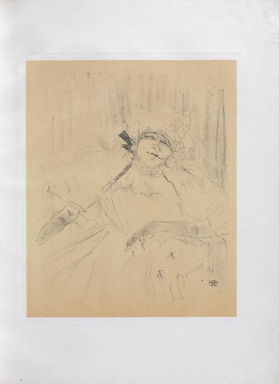 Yvette Guilbert-angol sorozat: Régi dal alkotó: Henri de Toulouse-Lautrec