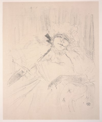 Yvette Guilbert alkotó: Henri de Toulouse Lautrec