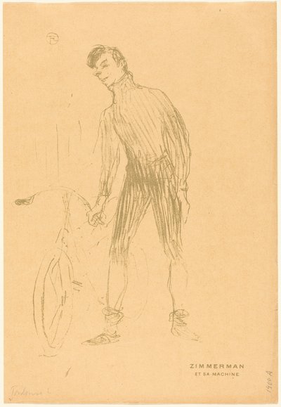 Zimmerman és a gépe alkotó: Henri de Toulouse-Lautrec