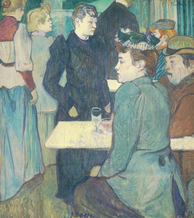 A Moulin de la Galette sarka alkotó: Henri de Toulouse Lautrec