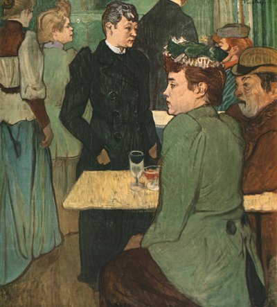"A Moulin de la Galette sarka", 1892, 1952. alkotó: Henri de Toulouse Lautrec