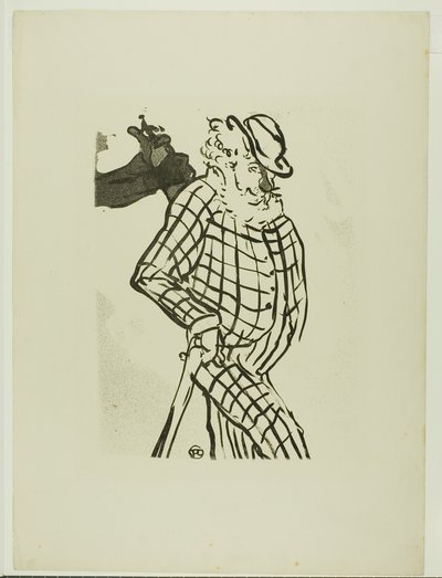 Amerikai énekesnő, a Le Café-Concertből alkotó: Henri de Toulouse-Lautrec