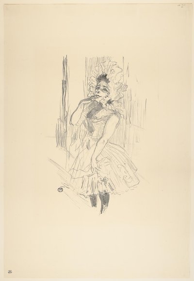 Anna Held, a Minden hölgyek a színházban című filmben alkotó: Henri de Toulouse Lautrec
