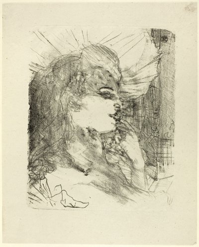 Anna Held, aus Treize Lithographies von Henri de Toulouse-Lautrec