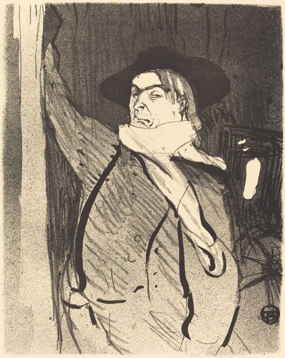 Aristide Bruant von Henri de Toulouse Lautrec