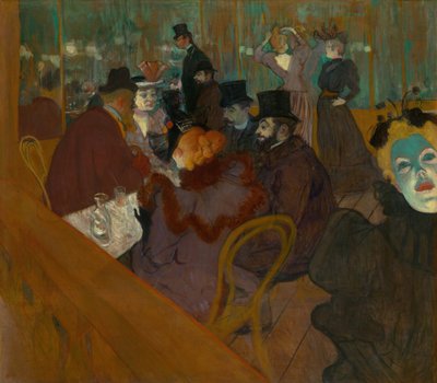 A Moulin Rouge-ban, 189295. alkotó: Henri de Toulouse Lautrec