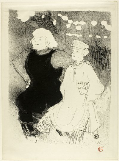 A Moulin Rouge-ban: a francia-orosz szövetség alkotó: Henri de Toulouse-Lautrec