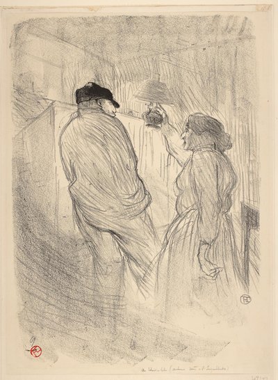 A Szabad Színházban Antoine a The Worry-ban alkotó: Henri de Toulouse Lautrec