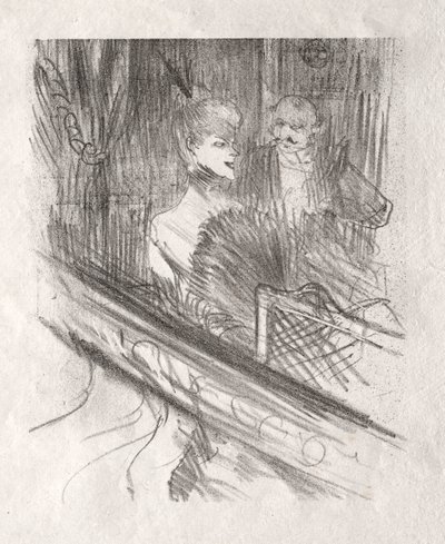 A Sínai lábánál: Moïse báró, 1898. alkotó: Henri de Toulouse Lautrec