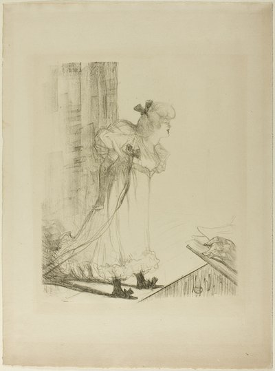 Kabaréénekes alkotó: Henri de Toulouse Lautrec