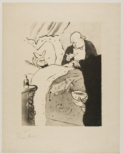 Carnot ist krank! von Henri de Toulouse-Lautrec