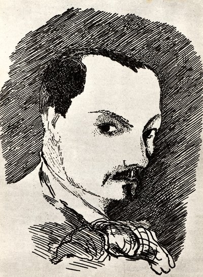 Charles Baudelaire 1821-1867 alkotó: Henri de Toulouse Lautrec