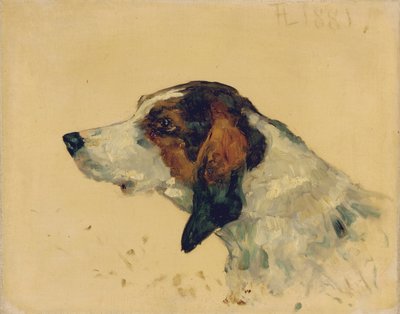 Vadászkutya, 1881 alkotó: Henri de Toulouse Lautrec