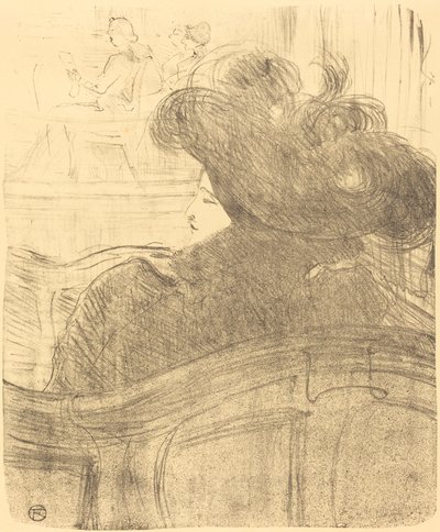 Cleo de Merode alkotó: Henri de Toulouse Lautrec