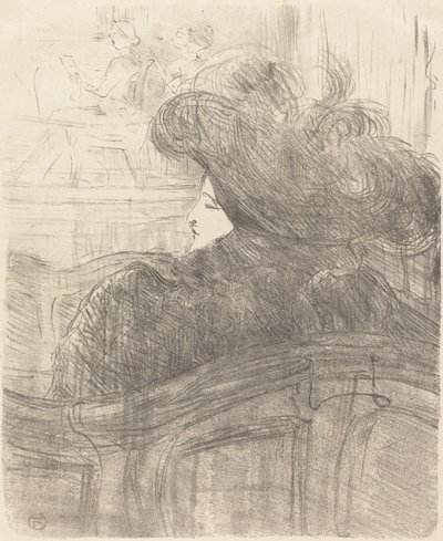Cleo de Merode alkotó: Henri de Toulouse Lautrec