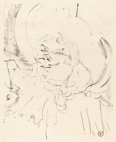Idősebb Coquelin (Coquelin aine) alkotó: Henri de Toulouse Lautrec