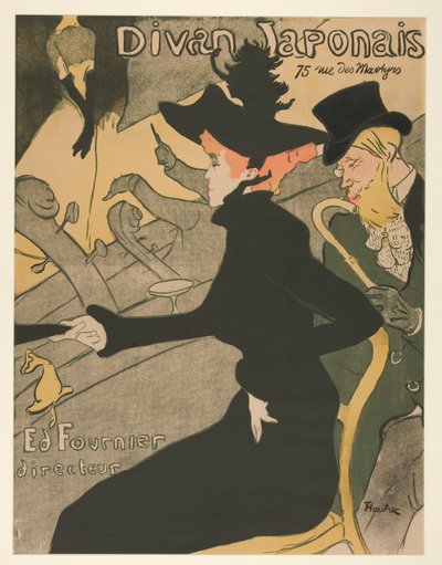 Japán kanapé alkotó: Henri de Toulouse-Lautrec