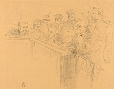 Dupas Deposition Deposition Dupas, 1896. alkotó: Henri de Toulouse Lautrec