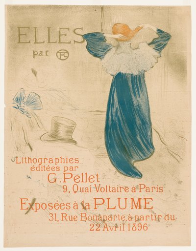 Elles: Frontispiece, 1896. alkotó: Henri de Toulouse Lautrec