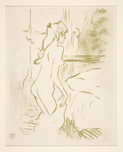 Etude de femme (Tanulmány egy nőről) alkotó: Henri de Toulouse-Lautrec