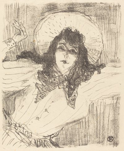 Éva Lavalliere alkotó: Henri de Toulouse Lautrec