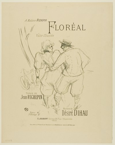Floréal, Désiré Dihau dallamaiból alkotó: Henri de Toulouse Lautrec