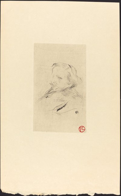 Francis Jourdain, 1898 von Henri de Toulouse Lautrec