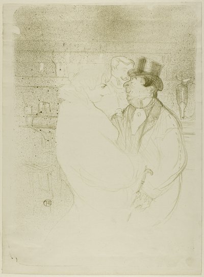 Ida Heath a bárban alkotó: Henri de Toulouse-Lautrec