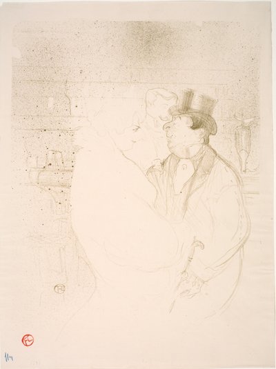 Ida Heath au Bar alkotó: Henri de Toulouse-Lautrec