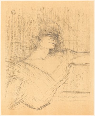 In "La glu" (In "La glu") alkotó: Henri de Toulouse Lautrec